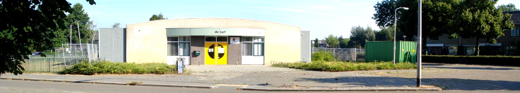 Panorama gebouw de Turf, Malvert, Dukenburg, Nijmegen NL