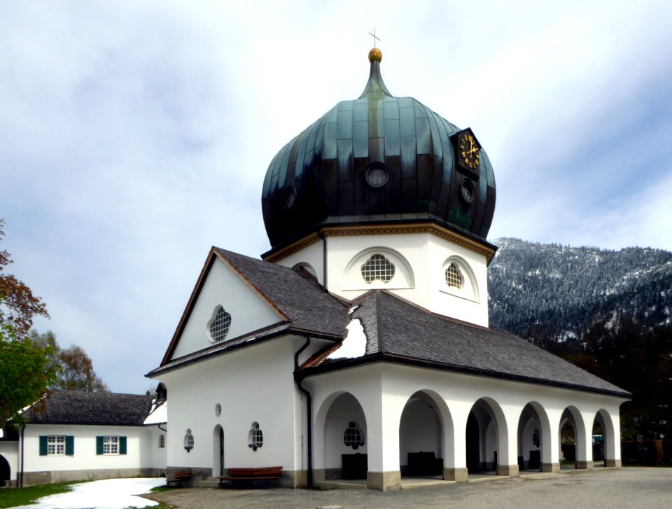 Partenkirchen, Neuer Friedhof, Kapelle, 2