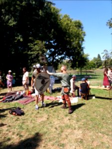 Parc de Gerland - Campement viking - Combattants