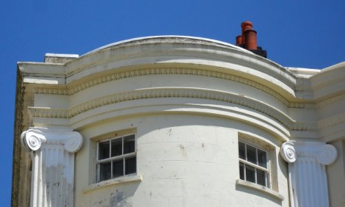 Parapet and Cornice at 102 Marine Parade, Brighton