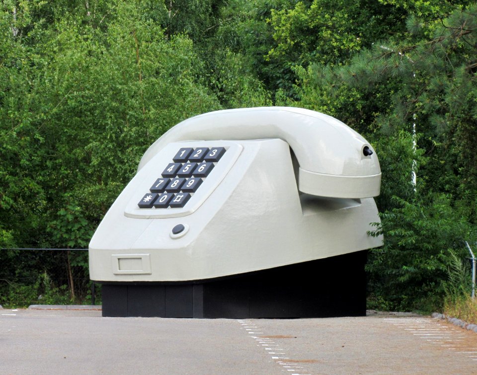 Parked telephone