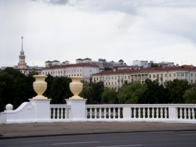 Panorama from Independence Avenue in Minsk - 2014 AD