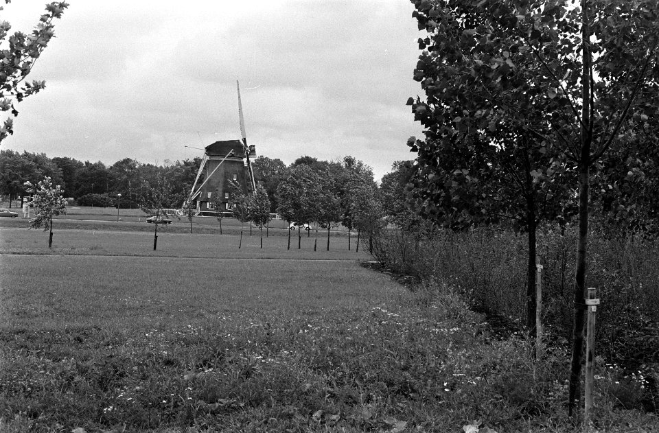Park wordt aangelegd tussen Europaboulevard en Amstel o.a voor Floriade, Amsterd, Bestanddeelnr 923-6717