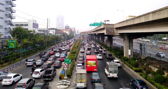 Part of Vibhavadi Rangsit Road