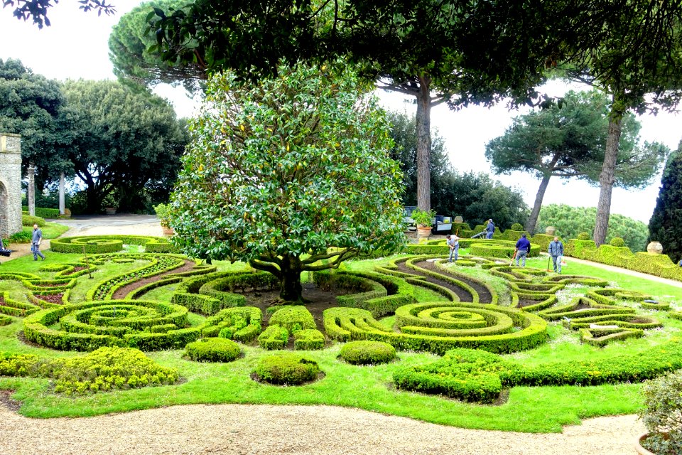 Parterre - Barberini Gardens - Castel Gandolfo - DSC04454