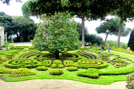 Parterre - Barberini Gardens - Castel Gandolfo - DSC04454