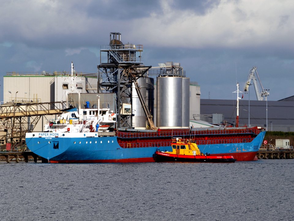Paper Moon IMO 8919855 at Port of Amsterdam 08Feb2009 08February2009