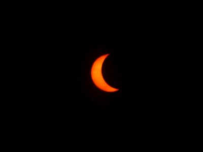 Partial eclipse in Clayton, GA 211pm Aug 21 2017 photo