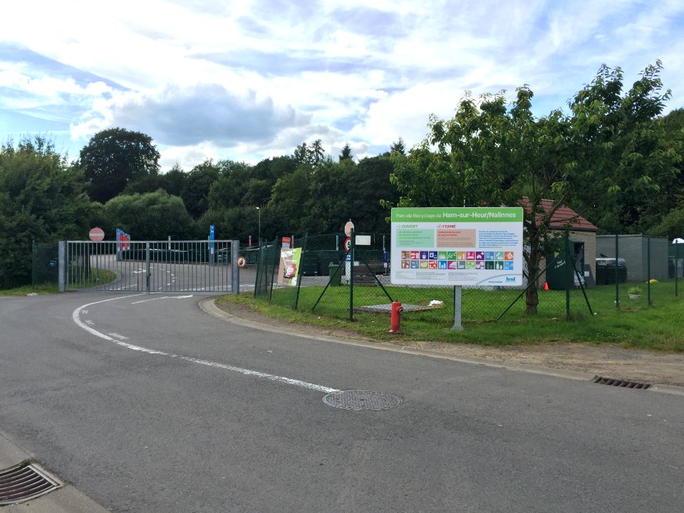 Parc de recyclage ICDI de Ham-sur-Heure