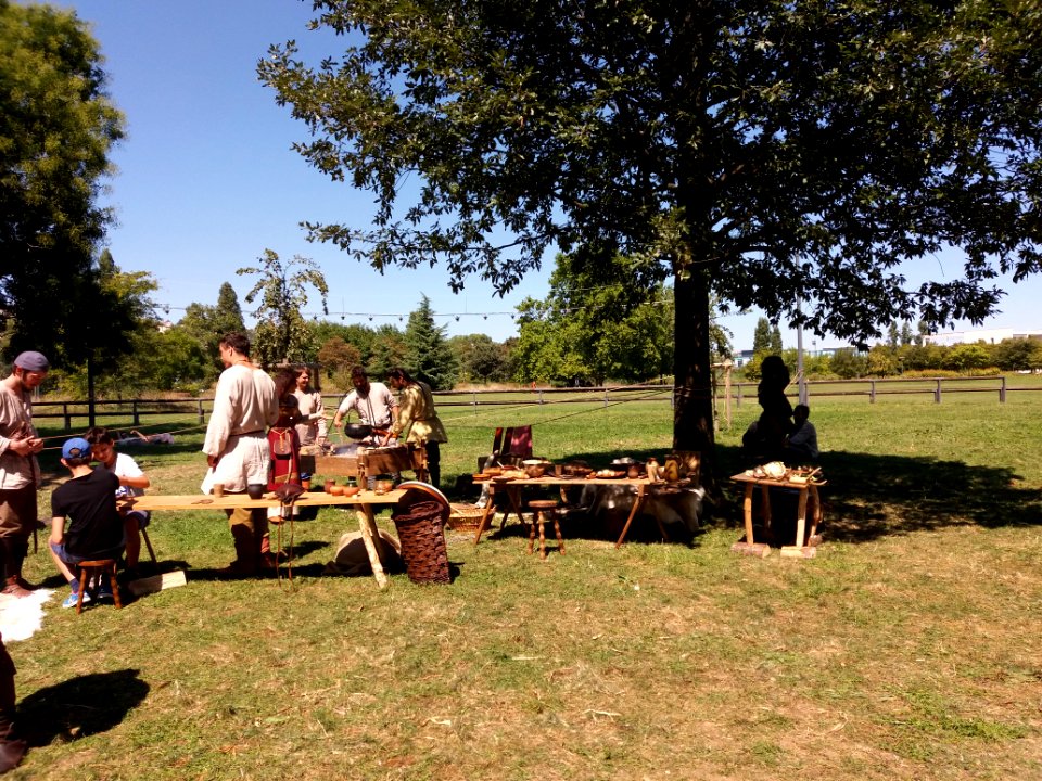 Parc de Gerland - Campement viking - Cuisine 2
