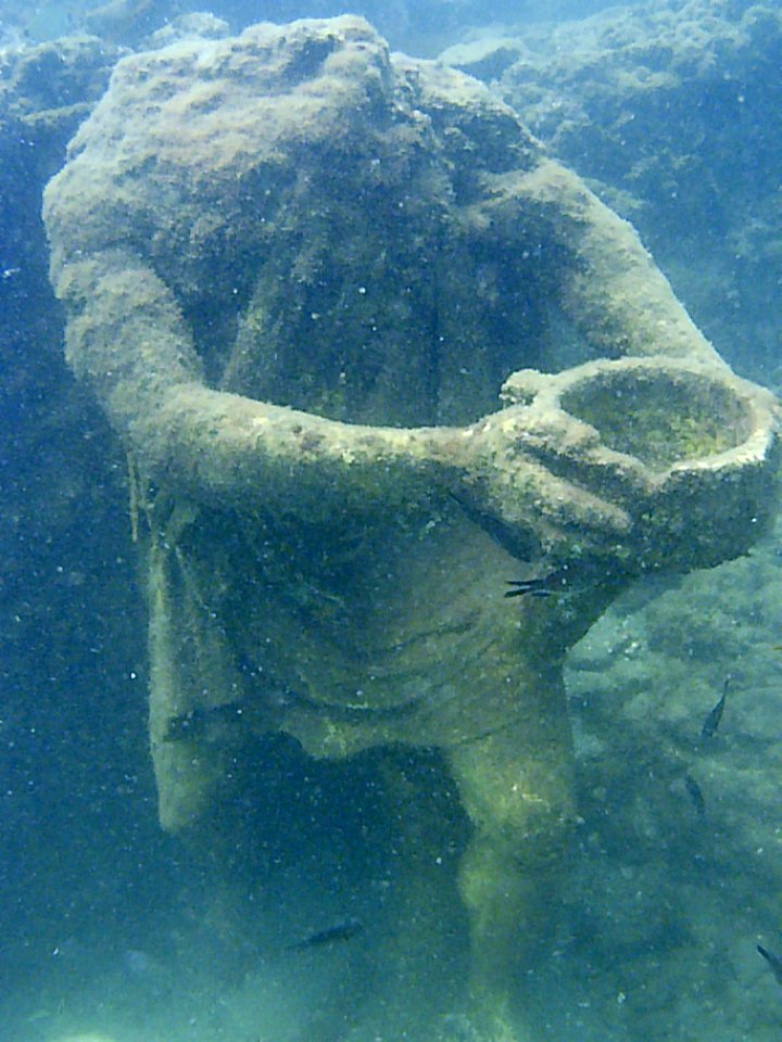 Parco archeologico di Baia - Ninfeo punta Epitaffio 12 - statua Ulisse