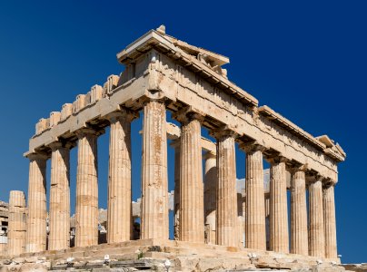 Parthenon east side Acropolis Athens, Greece photo