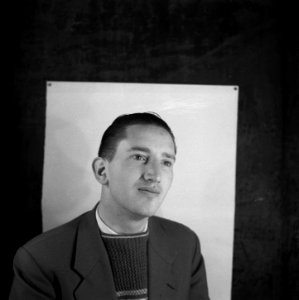 Pasfotos Anefo personeel Wim van Rossem, Bestanddeelnr 908-1758