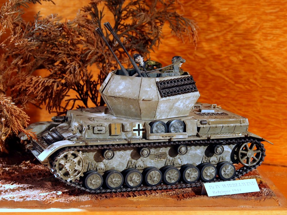 Panzer IV Wirbelwind model in the Musée des Blindés, France, pic-3