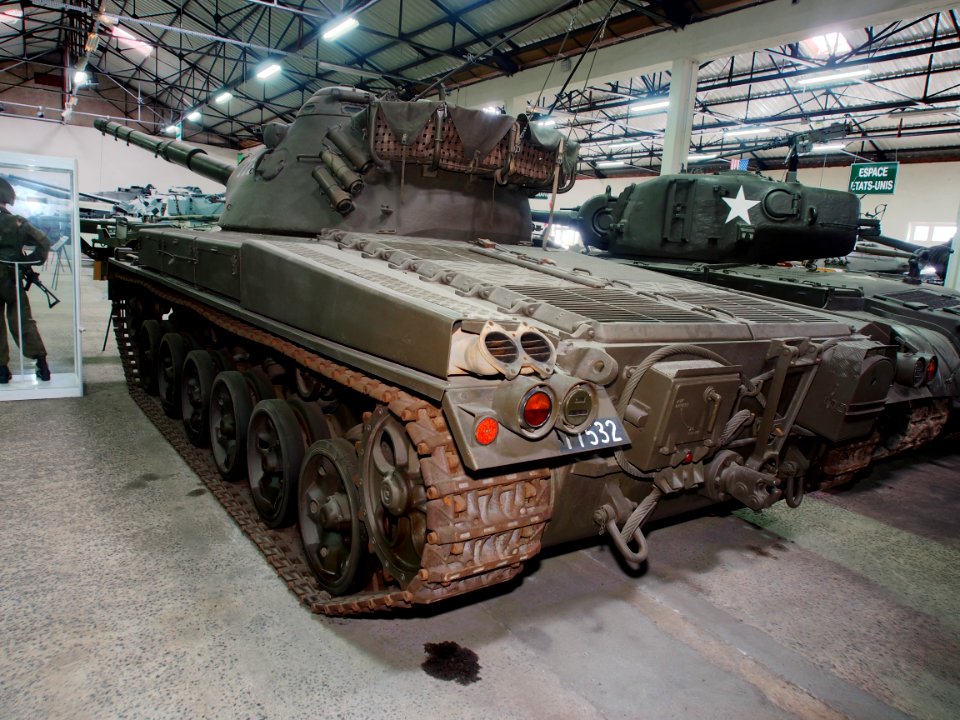Panzer 61 (PZ-61) in the Musée des Blindés, France, pic-3