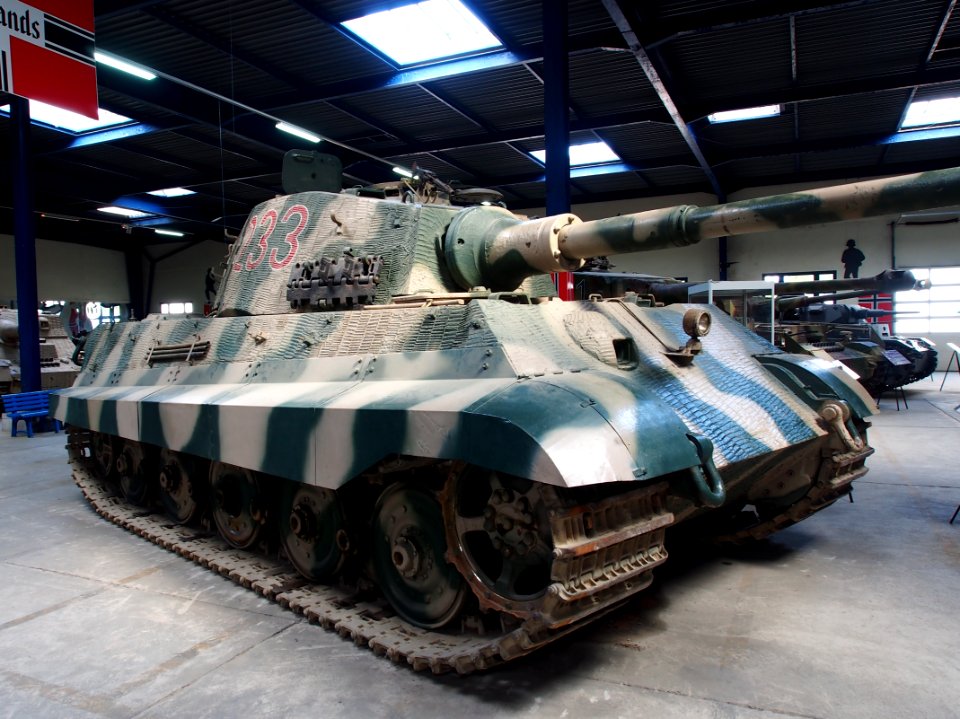 Panzerkampfwagen VI Ausf. B „Tiger II, Tiger B, Königstiger, (Sd. Kfz. 182)Tanks in the Musée des Blindés, France, pic-3