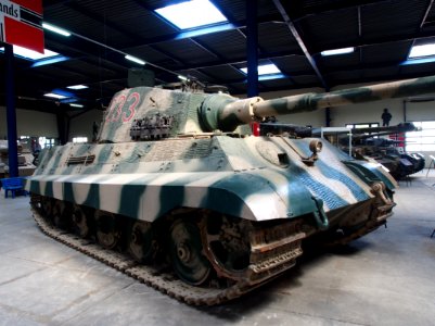 Panzerkampfwagen VI Ausf. B „Tiger II, Tiger B, Königstiger, (Sd. Kfz. 182)Tanks in the Musée des Blindés, France, pic-3