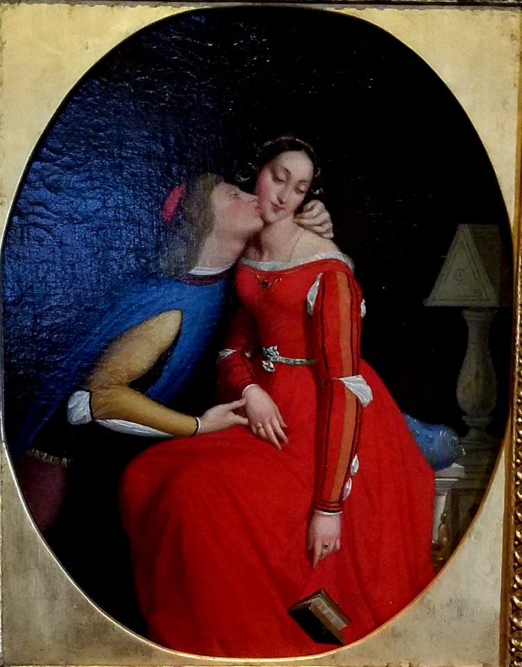 Paolo and Francesca, by Jean-Auguste-Dominique Ingres, c. 1855-1860, oil on canvas - Hyde Collection - Glens Falls, NY - 20180224 115842