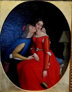 Paolo and Francesca, by Jean-Auguste-Dominique Ingres, c. 1855-1860, oil on canvas - Hyde Collection - Glens Falls, NY - 20180224 115842