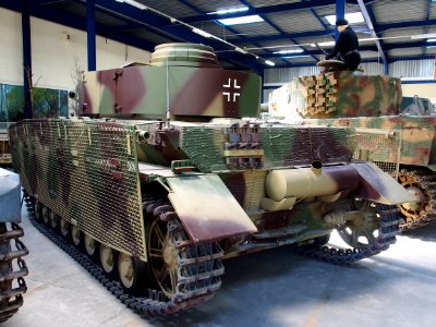 Panzerkampfwagen IV Ausführung J in the Musée des Blindés, pic1