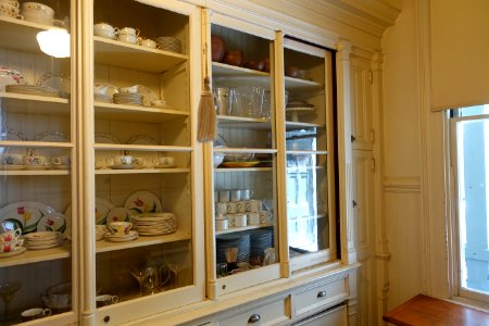 Pantry cabinet - Haas-Lilienthal House - San Francisco, CA - DSC05007