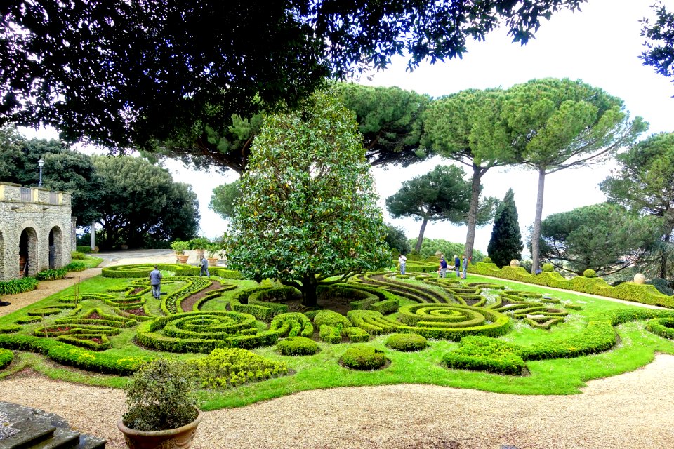 Parterre - Barberini Gardens - Castel Gandolfo - DSC04452