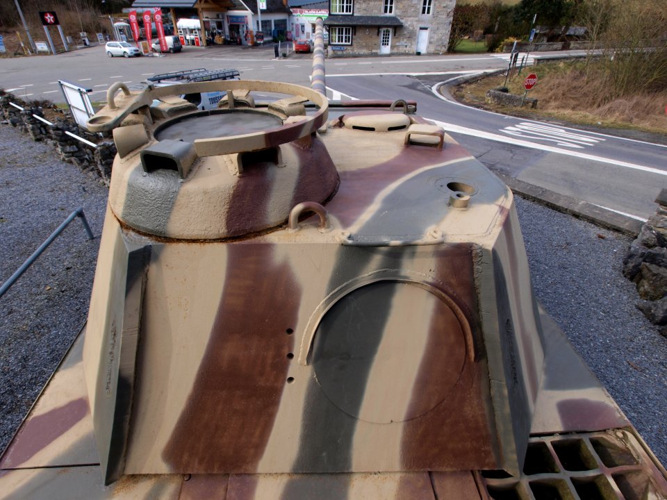 Panther type G (Sd.Kfz. 171) near Celles, Belgium pic09