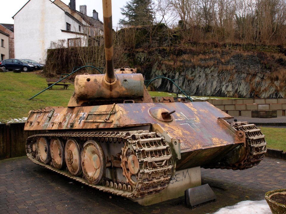 Panther type G (Sd.Kfz.171) at )Houffalize, Belgium pic2
