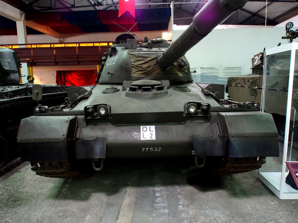 Panzer 61 (PZ-61) in the Musée des Blindés, France, pic-2