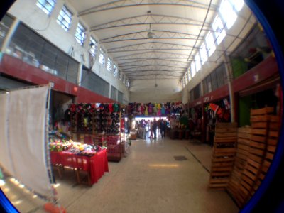 Pasillo principal Mercado Pedro Arguelles