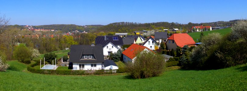 Panorama Blick zum Osterbusch