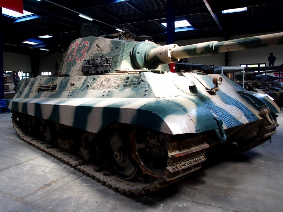 Panzerkampfwagen VI Ausf. B „Tiger II, Tiger B, Königstiger, (Sd. Kfz. 182)Tanks in the Musée des Blindés, France, pic-2