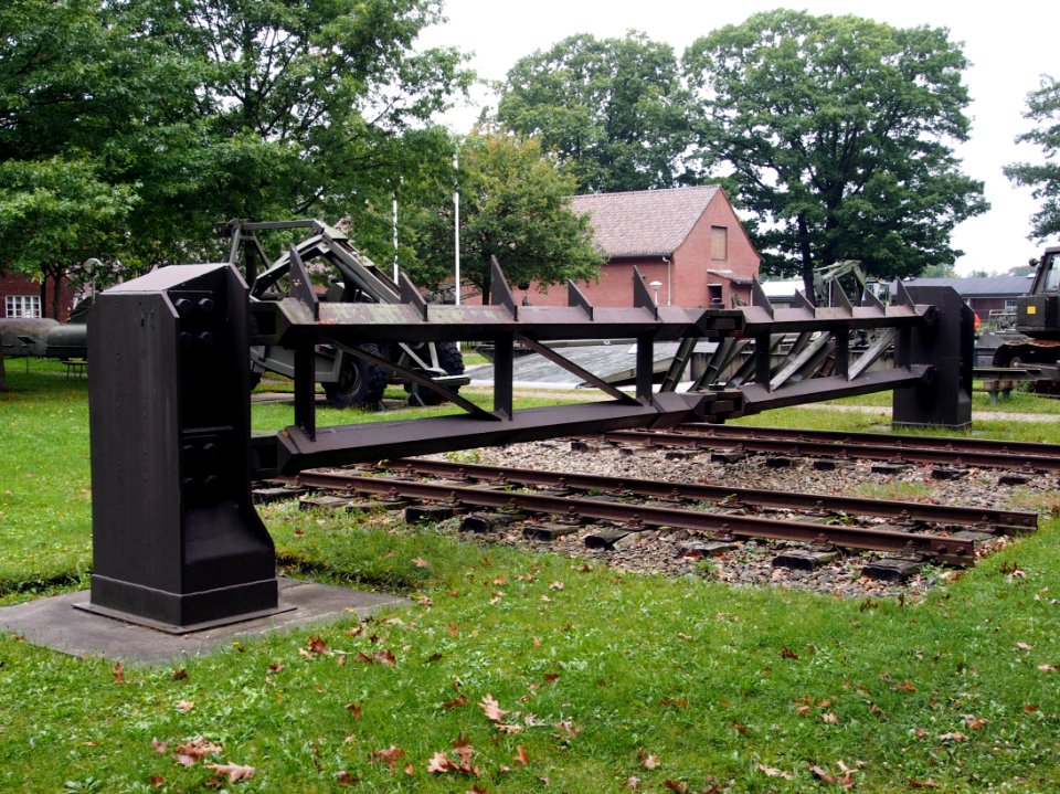 Pantserhek voor spoorbrug over de IJssel, Geniemuseum Vught, photo 2