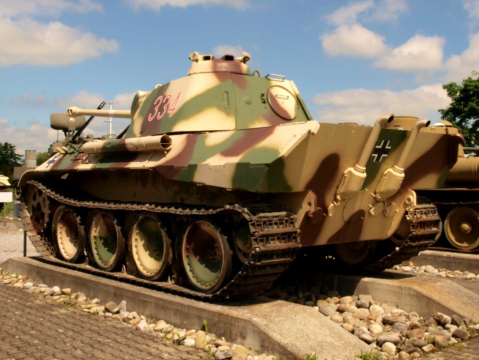 Panther Ausf D with Ausf A turret pic02