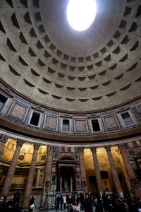 Pantheon, Rome, ceiling, 2013-03-07-4