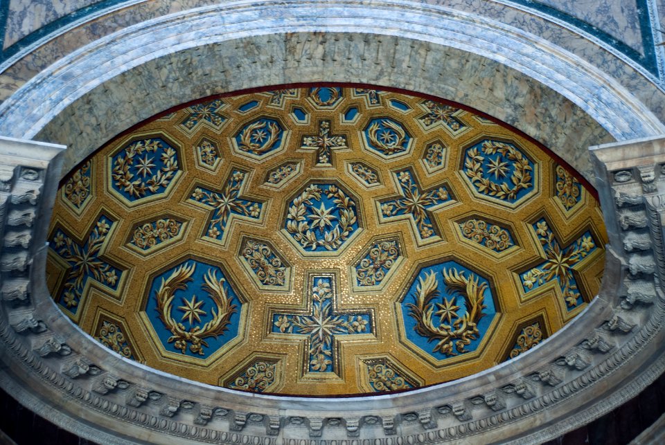 Pantheon, Mosaic in the Apsis