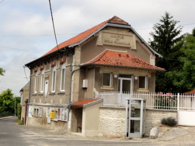 Pargnan (Aisne) mairie-école
