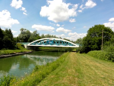 Pargny-Filain (Aisne) pont du Canal de l'Oise à L'Aisne