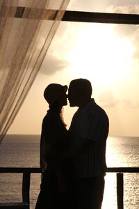 Sunset romantic romance photo