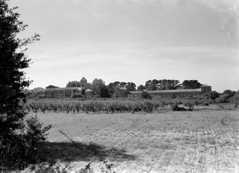 Panorama bij Saint-Remy met Cloître St. Paul, Bestanddeelnr 252-1825