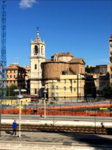 Parrocchia Santa Maria delle Grazie alle Fornaci - Retro (Roma)