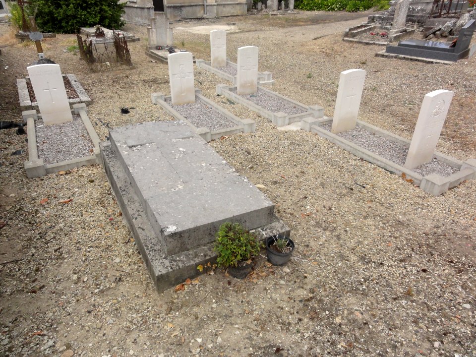 Pargnan (Aisne) tombes de guerre de la CWCG