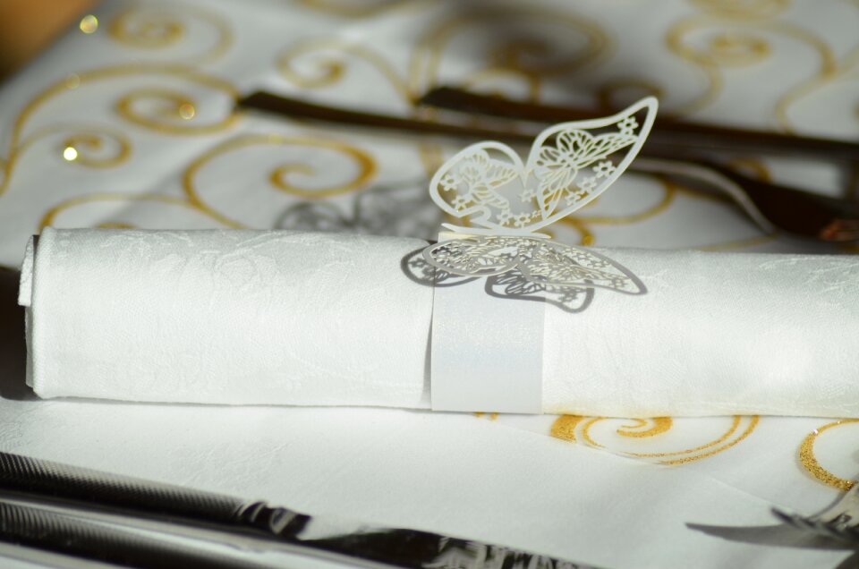 Table table wedding cutlery