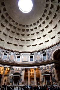 Pantheon, Rome, ceiling, 2013-03-07-5