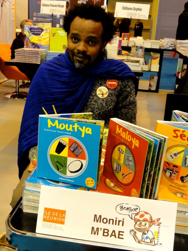 Paris, Salon du Livre 2015 (41) Moniri M'Bae