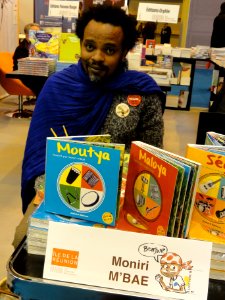Paris, Salon du Livre 2015 (41) Moniri M'Bae