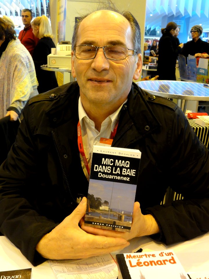 Paris, Salon du Livre 2015 (31) Laurent Ségalen