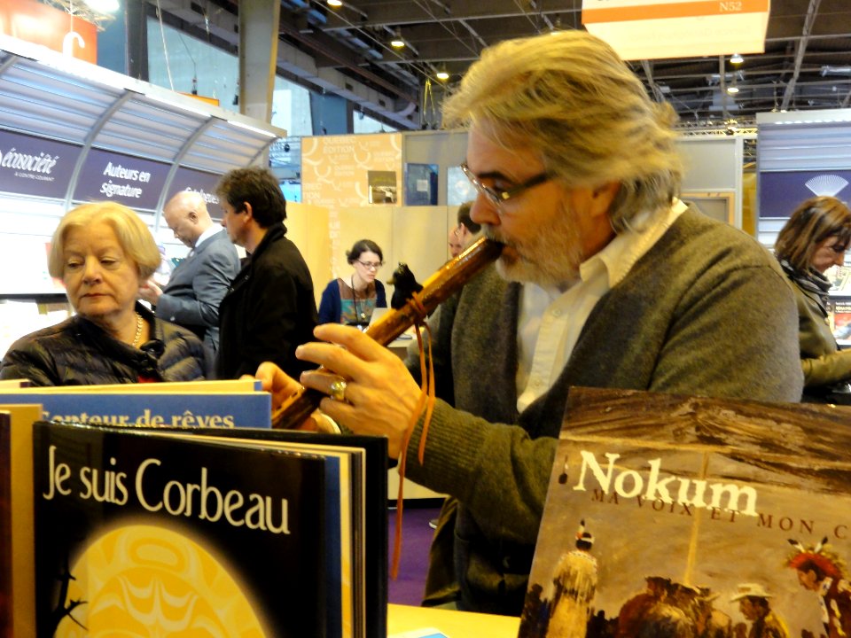 Paris, Salon du Livre 2015 (24) David Bouchard