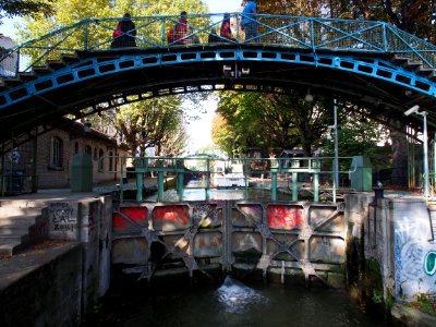 Parijs - Canal St Martin pic-015