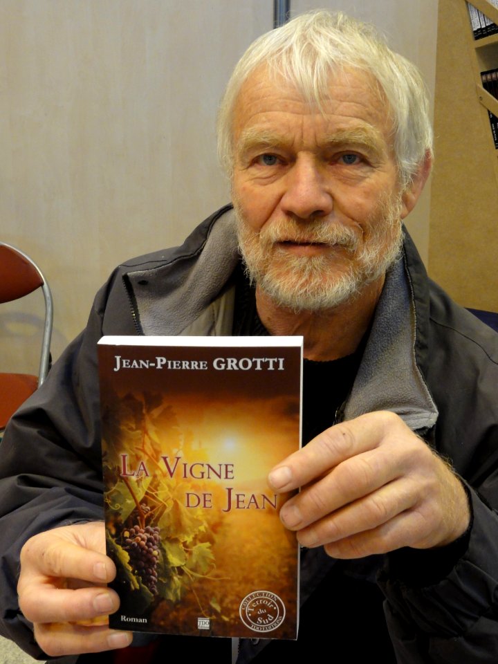 Paris, Salon du Livre 2015 (37) Jean-Pierre Grotti